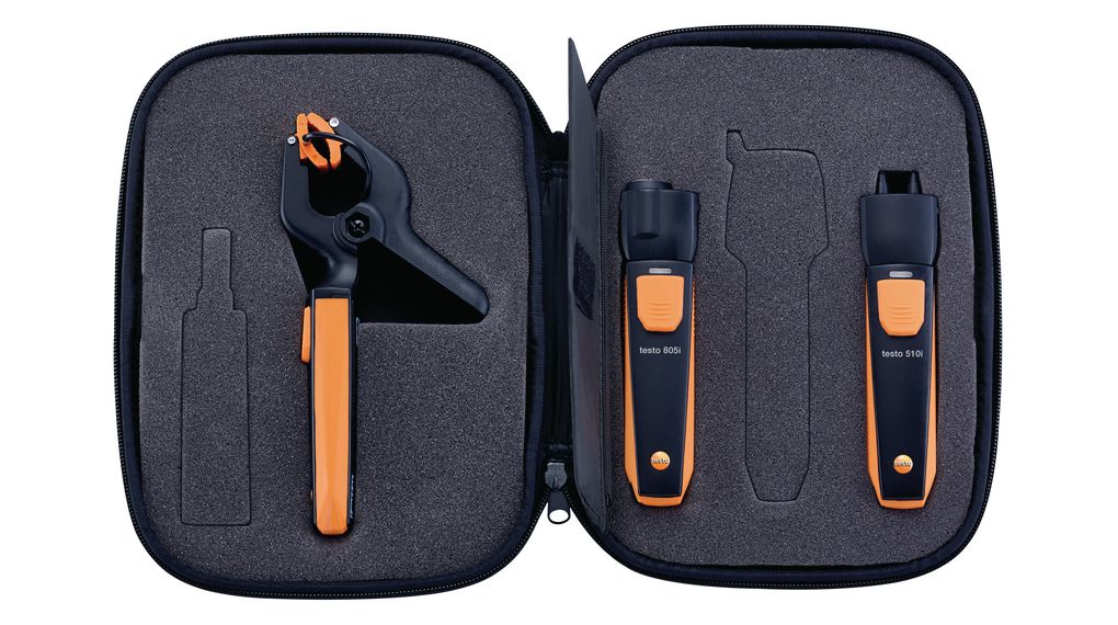 Smart Temperature and Pressure Probe Kit with Bluetooth, Air / Surface, NTC, -40 ... 250°C